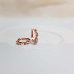 Rose gold Earrings 925